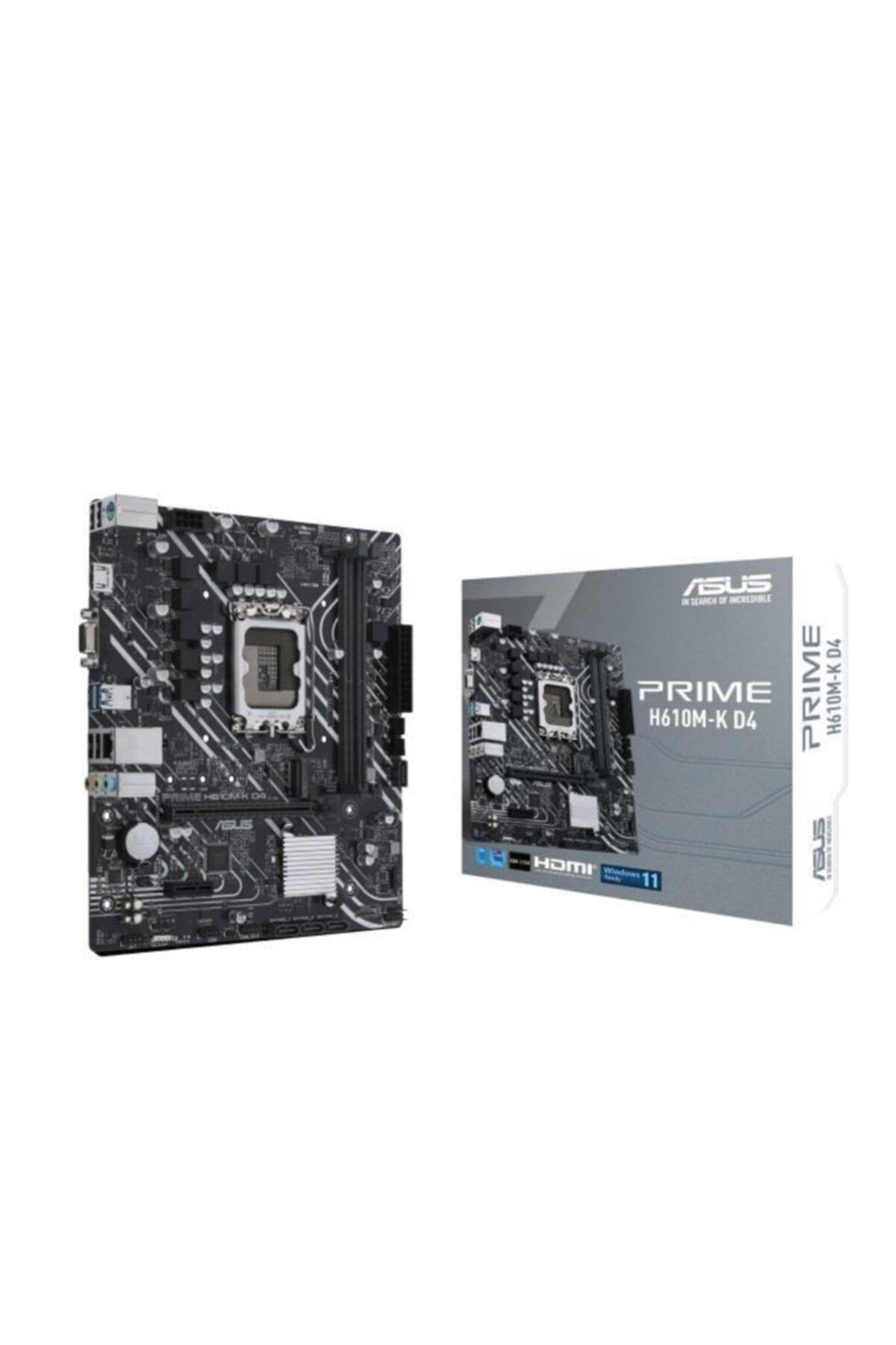 ASUS PRIME H610M-K DDR4 3200MHZ(OC) M2 1700P mATX ANAKART