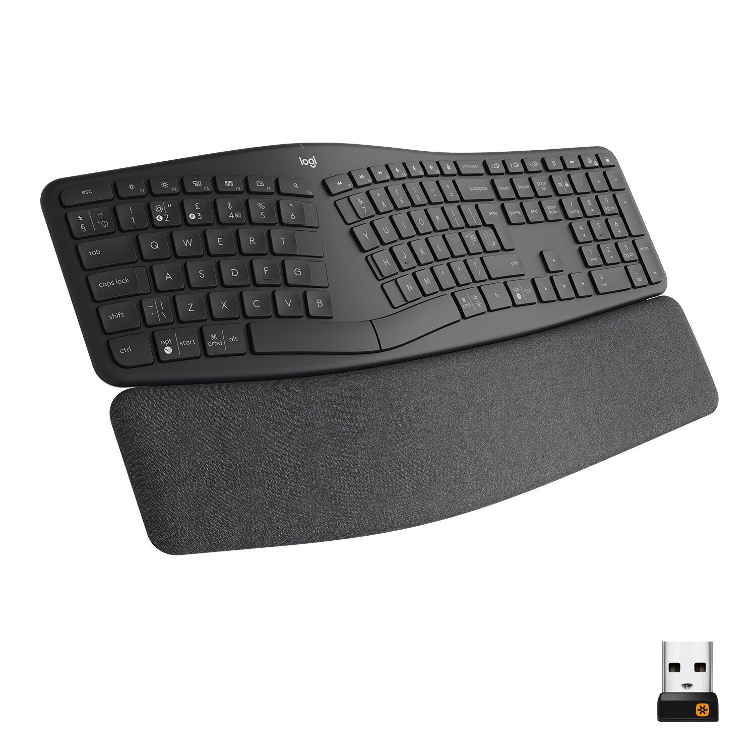 Logitech Ergo K860 Bilek Destekli Kablosuz Klavye