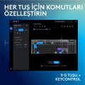 Logitech G915 X Düşük Profilli RGB Aydınlatmalı GL Brown Pc/mac Için Kablolu Ingilizce Q Mekanik Oyun Klavyesi, Siyah