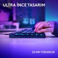 Logitech G515 TKL Kablolu Düşük Profilli Rgb Aydınlatmalı Tactile Switch Ingilizce Oyun Klavyesi, Siyah