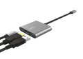 Trust 23772 Dalyx 3-in-1 USB-C Adaptör