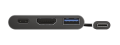 Trust 23772 Dalyx 3-in-1 USB-C Adaptör