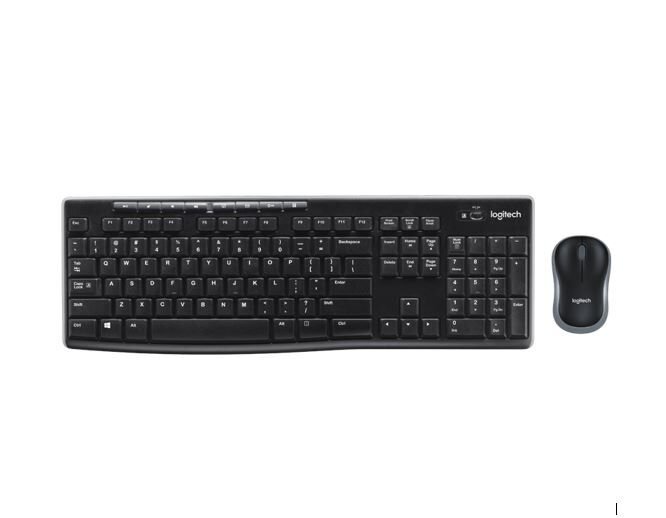 Logitech MK270 Kablosuz Multimedya Q Klavye Mouse Set