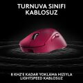 Logitech G Pro X Superlight 2 Dex Lightspeed Hero 2 32K Dpı Sensör Pc/mac için Kablosuz Oyun Mouse'u, Pembe