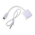 Qport Q-HD-VGJ 15cm HDMI to VGA Ses Girişli Çevirici