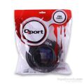 Qport VGA10 15 Pin Filtreli 10M Erkek Erkek Monitör Kablo Q-VGA10