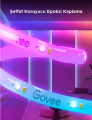 Govee RGBICW H612ACD1 Kesilebilir, Silikon Kaplamalı, Matter, Alexa, Google Asst. , Wifi+Bt Led Şerit - 5 Metre