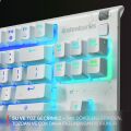 SteelSeries Apex 3 TKL RGB Suya ve Toza Dayanıklı Türkçe Gaming Klavye – Beyaz