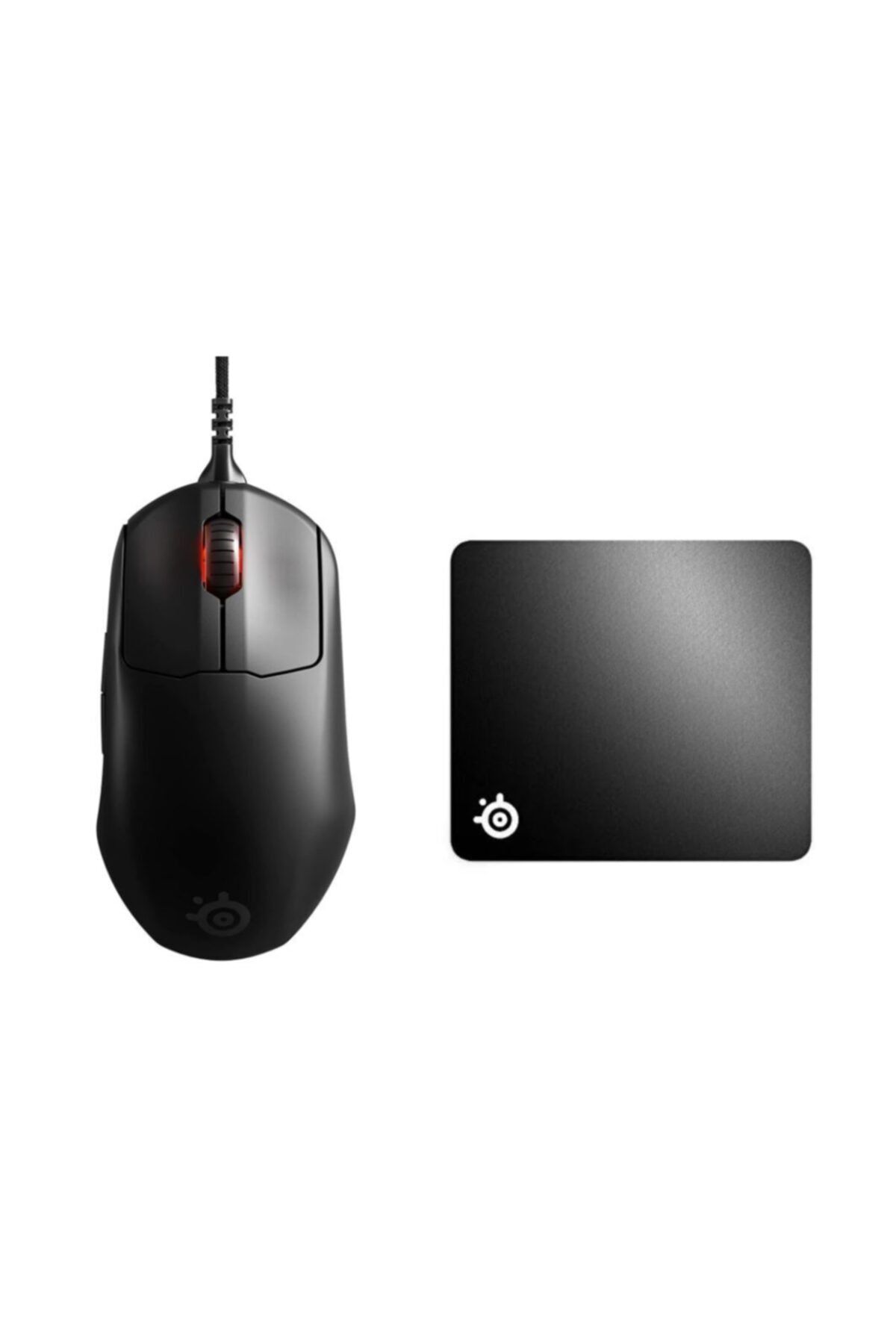 SteelSeries Prime+ Plus Rgb Optik Fps Gaming Mouse & Qck Large Mouse Pad
