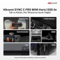Hiksemi Sync-C Pro S450 Usb-C Mini Taşınabilir SSD 128 GB - PC/Android/Type-C Cihaz Uyumlu - 450MB Okuma / 400MB Yazma Hızı