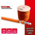 QPORT Q-CATO2R 500 M CAT6 Outdoor Turuncu 23AWG 0.58MM Kablo