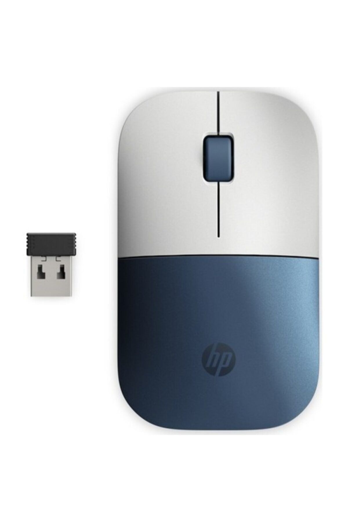 HP 171D9A Z3700 Kablosuz İnce & Sessiz Mouse - Mavi/Gümüş