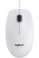 Logitech B100 Optik USB Kablolu Mouse - Beyaz
