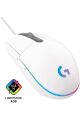 Logitech G102 LightSync Optik Kablolu Oyuncu Mouse Beyaz