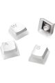 SteelSeries Prism Caps Beyaz Tuş Takımı UK