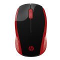 HP 2HU82AA 200 Wireless Kablosuz Optik Mouse - Kırmızı