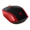 HP 2HU82AA 200 Wireless Kablosuz Optik Mouse - Kırmızı