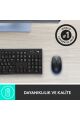Logitech M191 Büyük Boy USB Alıcılı 1000 DPI Kablosuz Mouse - Mavi