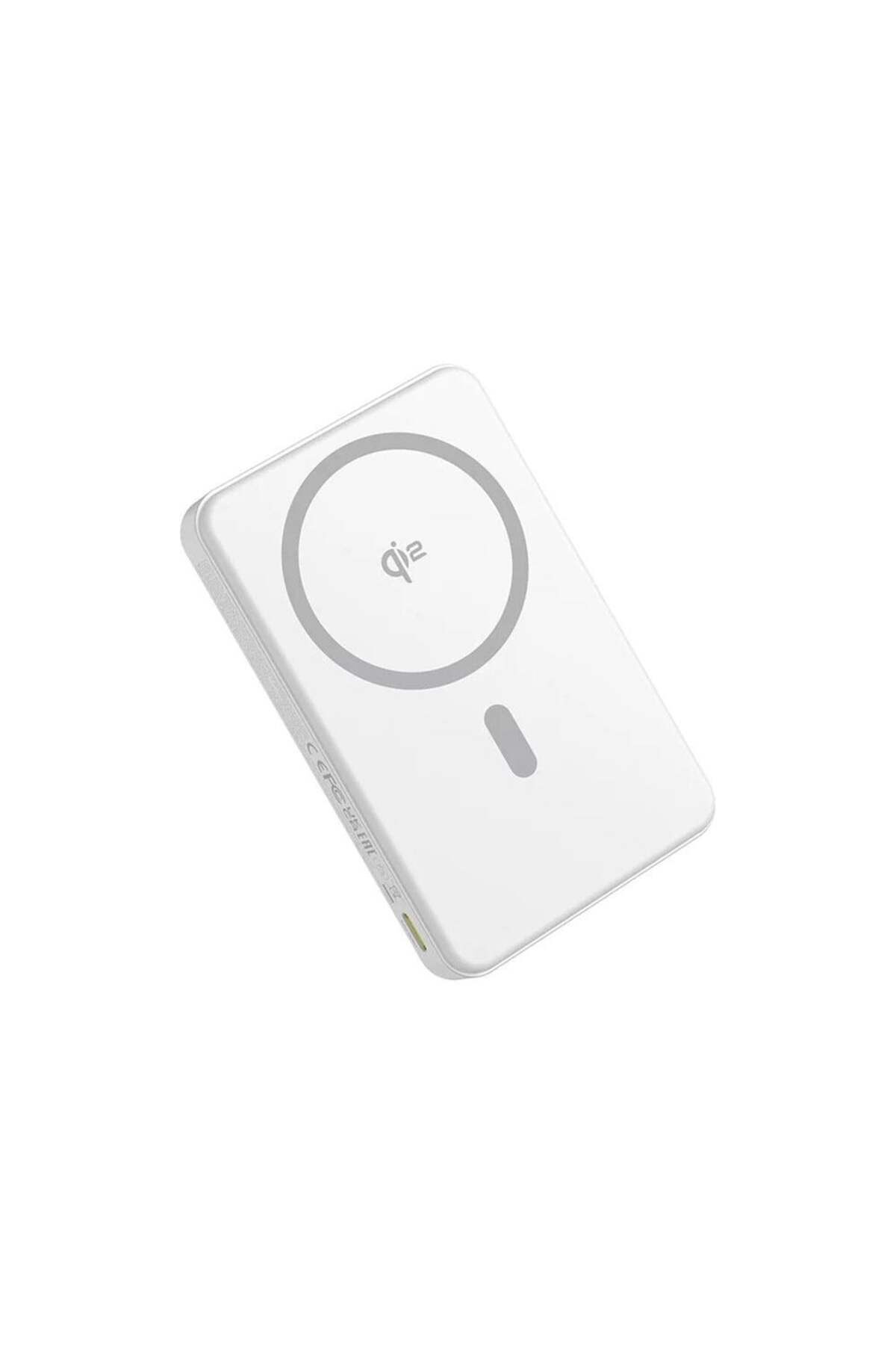 Baseus Airpow Qi2 Manyetik Powerbank 10.000 mAh ( 22.5W - 2 Port ) - Beyaz