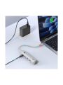 Baseus UltraJoy Series 5-Port HUB AIR - Gümüş (Type-C to HDMI4K@60Hz*1+USB3.0*2+PD*1+RJ45*1)