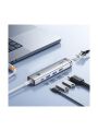 Baseus UltraJoy Series 5-Port HUB AIR - Gümüş (Type-C to HDMI4K@60Hz*1+USB3.0*2+PD*1+RJ45*1)