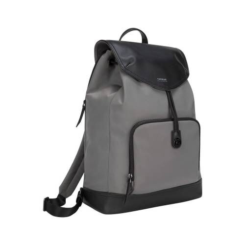 Targus TSB96404GL 15 inç Newport Drawstring Sırt Çantası - Gri