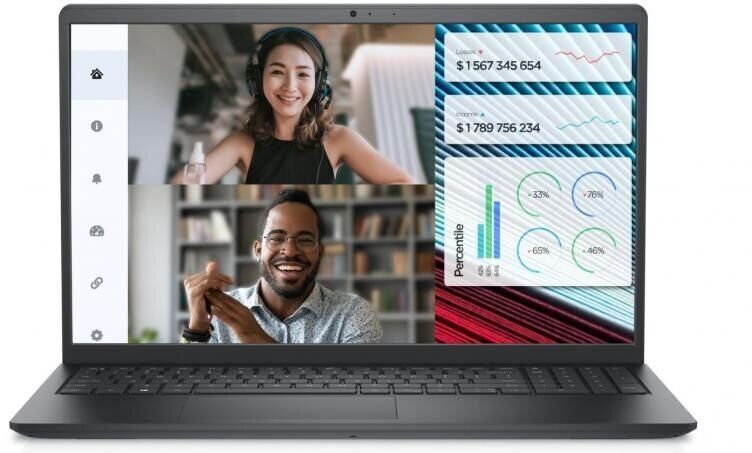 Dell Vostro 3520 N1614PVNB3520U i3-1215U 8 GB 256 GB SSD 15.6'' Ubuntu Dizüstü Bilgisayar