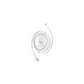 Baseus FREE2PULL Mini Makaralı Type-C To Type-C 100W Kablo 1.5 mt Beyaz