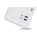 Honeywell 8'li Akım Korumalı Priz 2x Type-C + 2x USB-A HC000037 20W PD