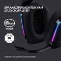 Logitech G733 Lightspeed RGB Kablosuz 7.1 Surround Ses Oyuncu Kulaklığı - Siyah