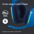 Logitech G733 Lightspeed RGB Kablosuz 7.1 Surround Ses Oyuncu Kulaklığı - Mavi