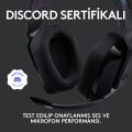 Logitech G535 Lıghtspeed Kablosuz Mikrofonlu Oyuncu Kulaklığı - Siyah