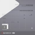 SteelSeries QcK Medium Gaming Oyun Mousepad - Beyaz