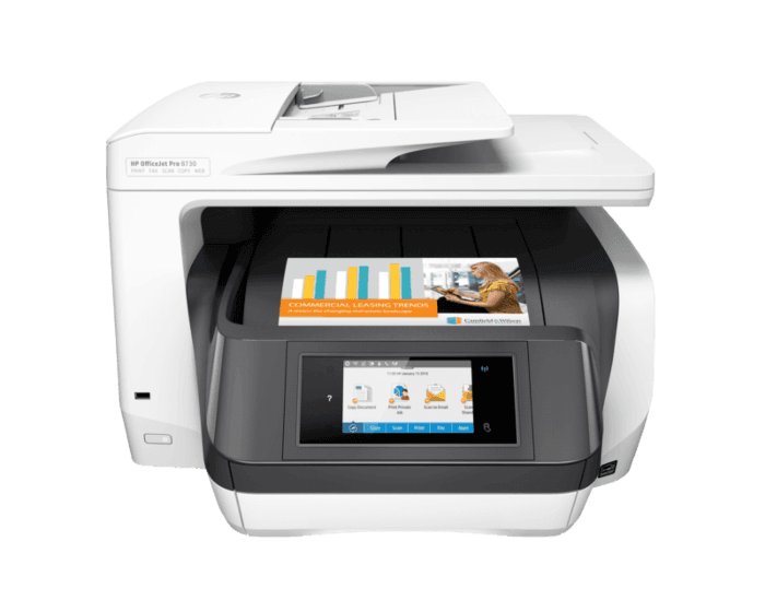 HP OfficeJet Pro 8730 Wifi Mürekkep Püskürtmeli Çok Fonksiyonlu Yazıcı