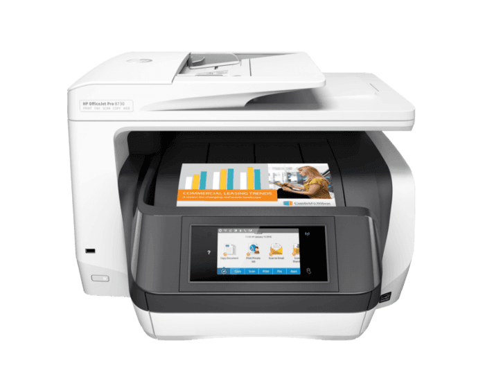 HP OfficeJet Pro 8730 Wifi Mürekkep Püskürtmeli Çok Fonksiyonlu Yazıcı