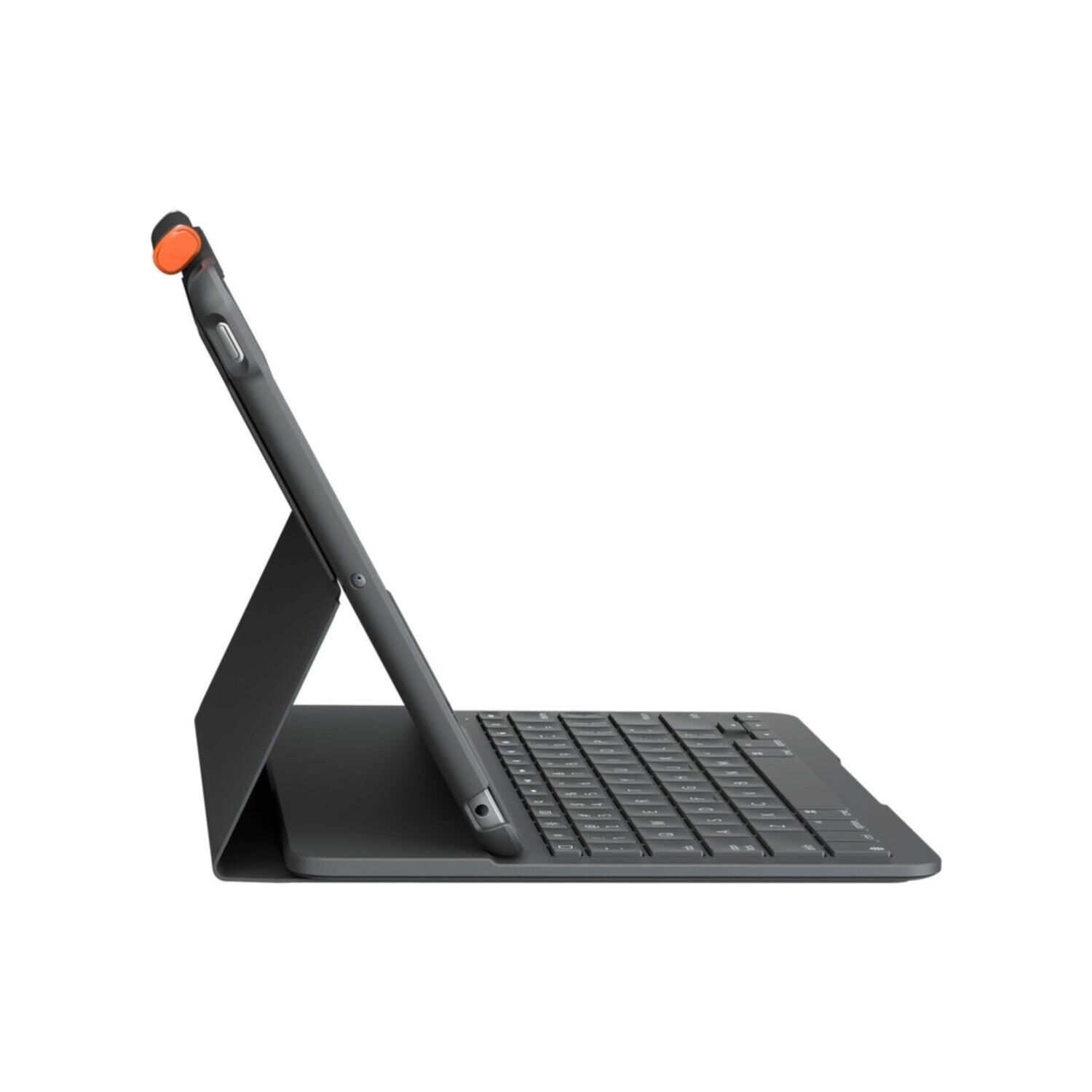 Logitech Slim Folio 10.2'' iPad 7. 8. 9. Nesil İçin Klavyeli Kılıf (TÜRKÇE)