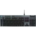 Logitech G915 X Düşük Profilli RGB Aydınlatmalı GL Brown Pc/mac Için Kablolu Ingilizce Q Mekanik Oyun Klavyesi, Siyah