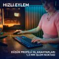Logitech G915 X Düşük Profilli RGB Aydınlatmalı GL Brown Pc/mac Için Kablolu Ingilizce Q Mekanik Oyun Klavyesi, Siyah