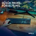 Logitech G915 X Düşük Profilli RGB Aydınlatmalı GL Brown Pc/mac Için Kablolu Ingilizce Q Mekanik Oyun Klavyesi, Siyah