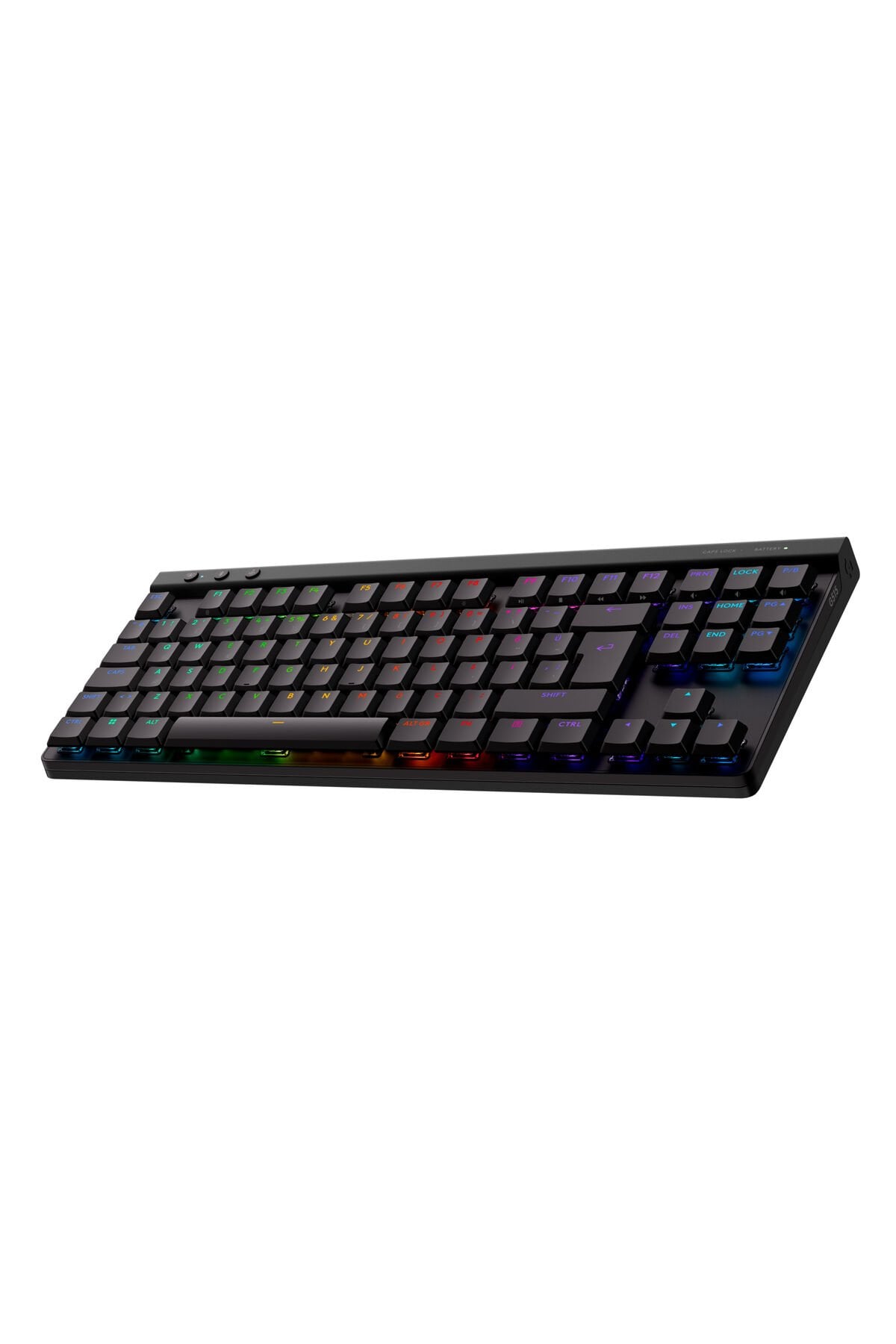 Logitech G515 LIGHTSPEED TKL Düşük Profilli Kablosuz LIGHTSYNC RGB İngilizce Oyun Klavyesi, Siyah