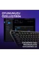 Logitech G515 LIGHTSPEED TKL Düşük Profilli Kablosuz LIGHTSYNC RGB İngilizce Oyun Klavyesi, Siyah