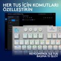 Logitech G915 X LightSpeed TKL Düşük Profilli Rgb Aydınlatmalı GL Blue PC/Mac Için Kablosuz Ingilizce Q Oyun Klavyesi, Beyaz