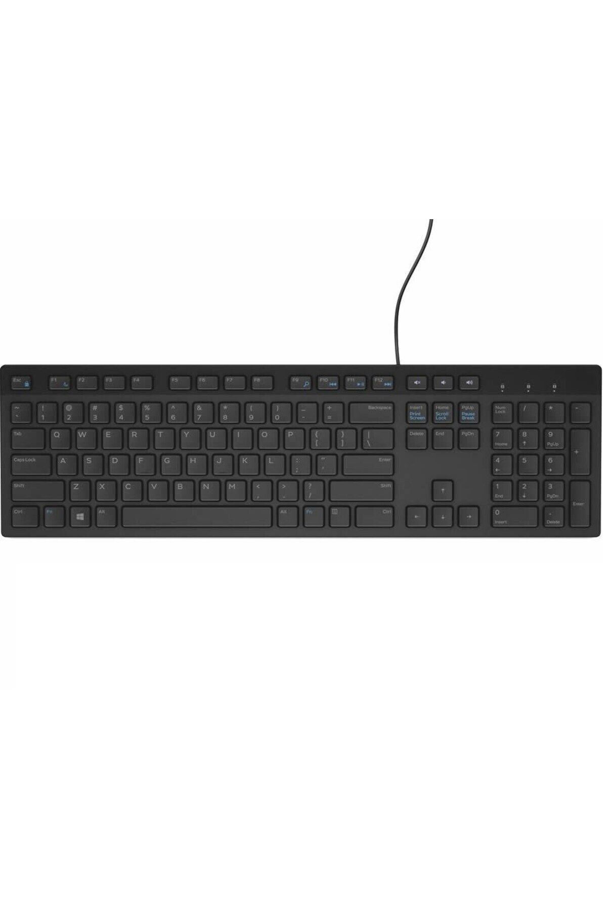 Dell KB216 Türkçe F Kablolu Klavye Siyah 580-ADGO