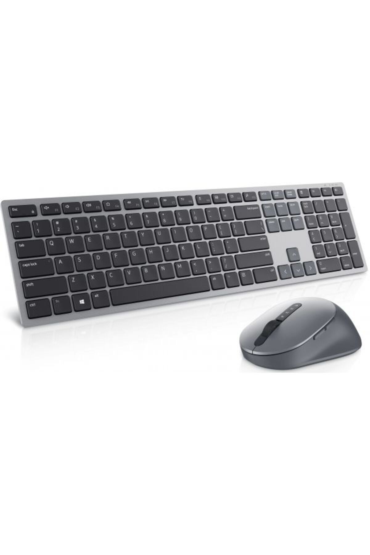 Dell KM7321W Kablosuz Klavye Mouse Set Bluetooth TR - Gri Siyah 580-AJQR