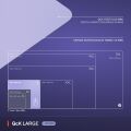 SteelSeries QcK Large Gaming Oyuncu Mouse Pad - Lila