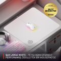 SteelSeries QcK Large Gaming Oyuncu Mouse Pad - Beyaz
