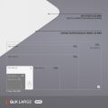 SteelSeries QcK Large Gaming Oyuncu Mouse Pad - Beyaz