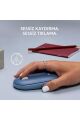 Logitech M350 Pebble İnce Kablosuz Bluetooth Mouse - Uzay Mavisi