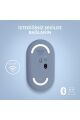 Logitech M350 Pebble İnce Kablosuz Bluetooth Mouse - Uzay Mavisi