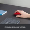 Logitech M171 Kablosuz Optik Mouse - Kırmızı